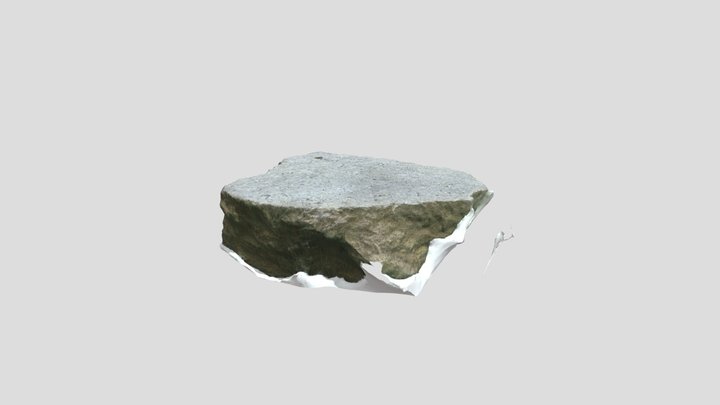 Quern Stone Greenscreen (Polycam) 3D Model