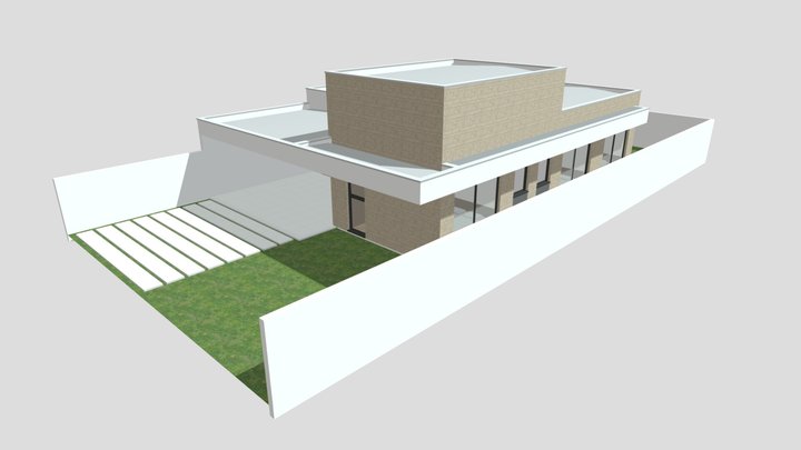 CASA MYKONOS 3D Model