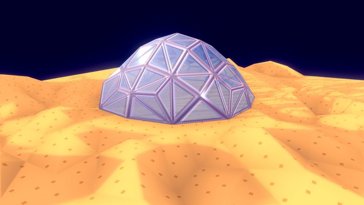 Space Dome 3D Model