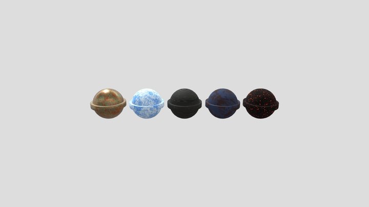 Spheres 3D Model
