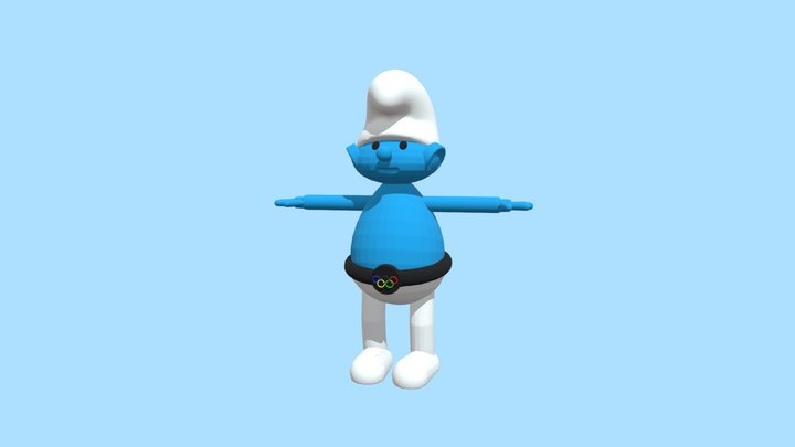 smurf 3D Model