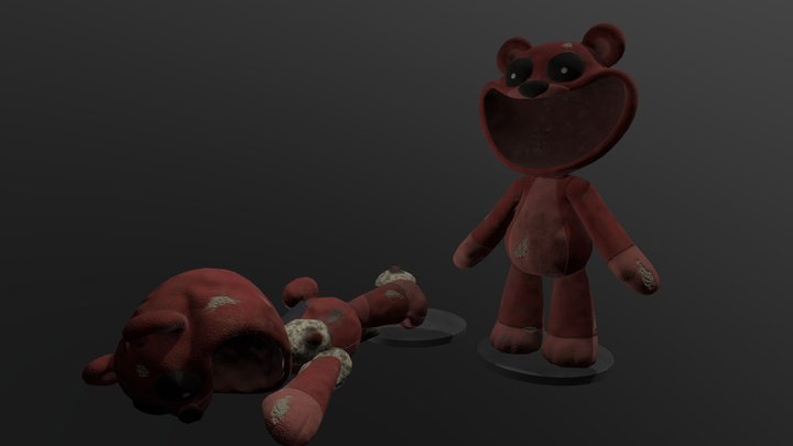Big Red Bear Statue | Poppy Playtime Chapter 3 – Modello 3D gratuito STL
