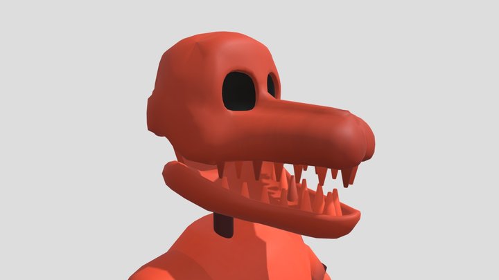 Stylized Old Man Consiquenses 3D Model