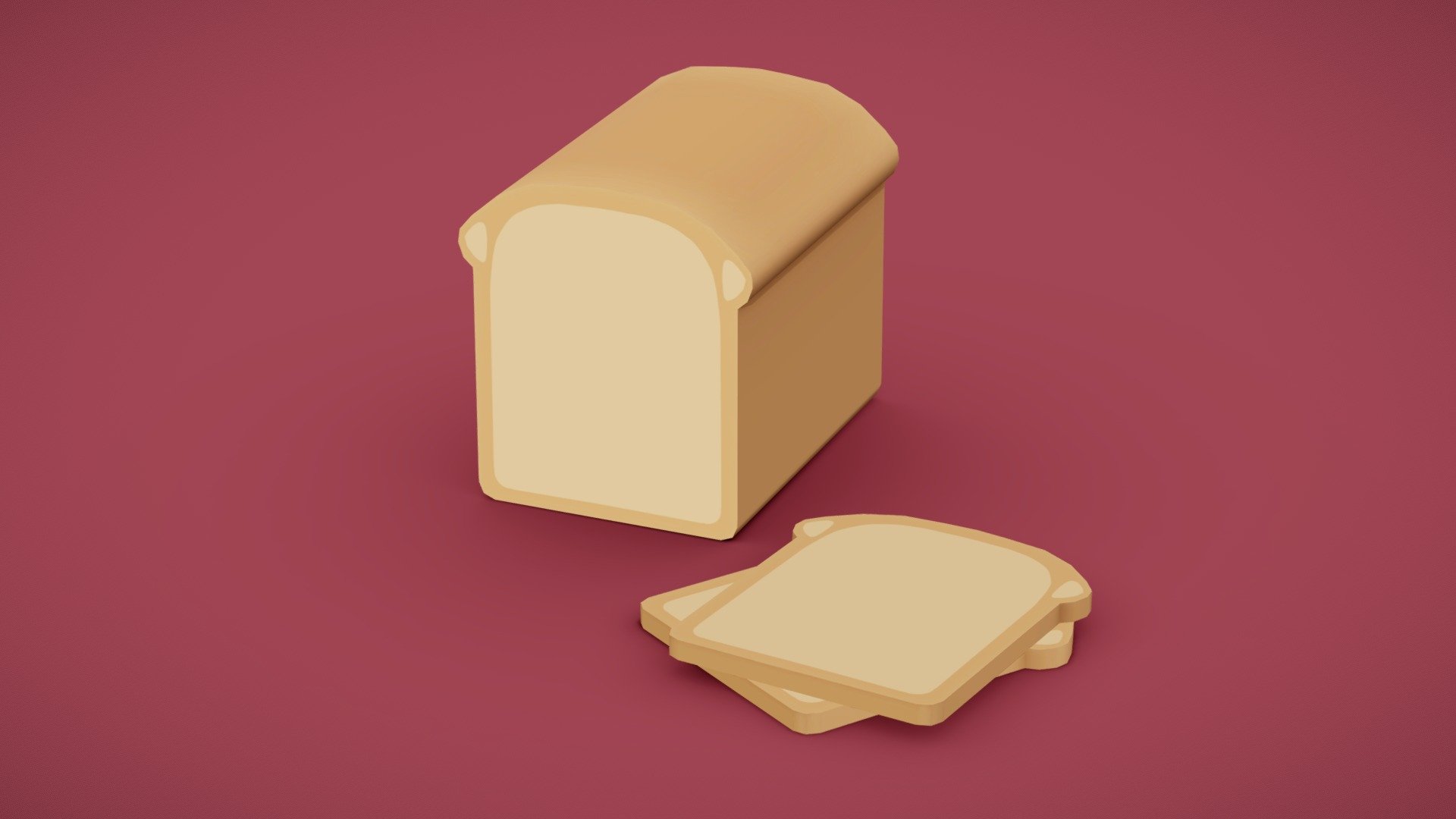 Bread - Buy Royalty Free 3D model by Vanessa Araújo (@vanessa3d ...