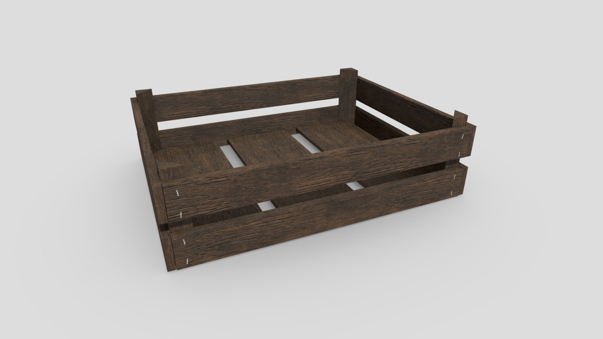 CC0 - Crate 2 - Download Free 3D Model By Plaggy [54b536b] - Sketchfab