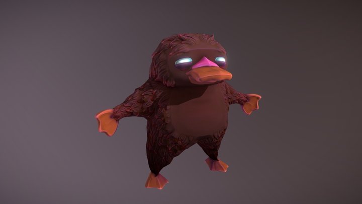 Platypus. 3D Model