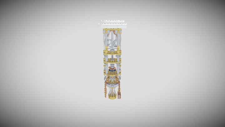 UCS LEGO Superconducting Quantum Computer 3D Model