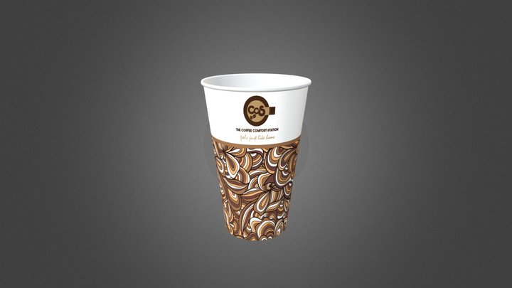 Vaso Café 3D Model