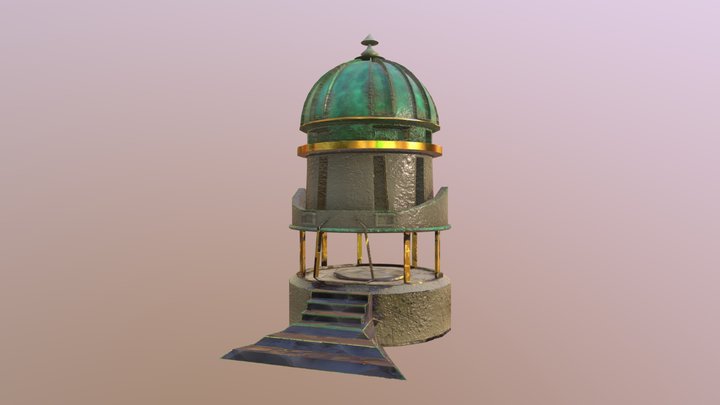 Garden Tower 3D Model