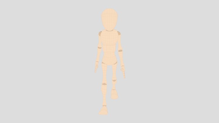 Walk_Cycle_v1 3D Model
