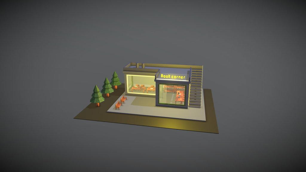 Book Corner Diorama