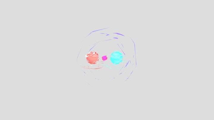 Hollow Purple 3D Model