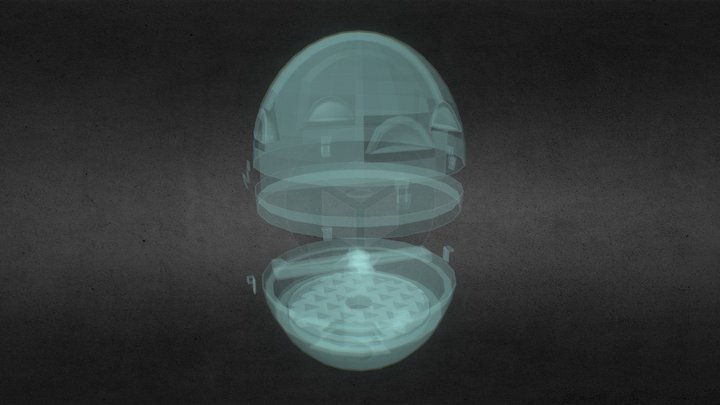 ANTI-NATURAL DISASTER SAFETY Sphere 3D Model