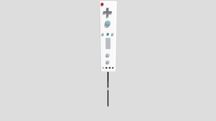 controle_wii 3D Model