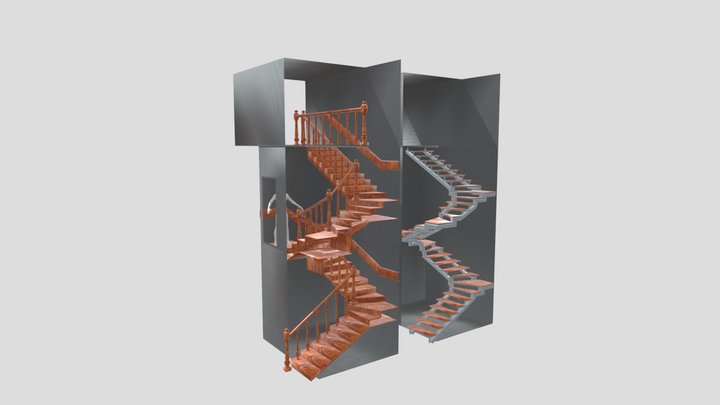 Ladder3 3D Model