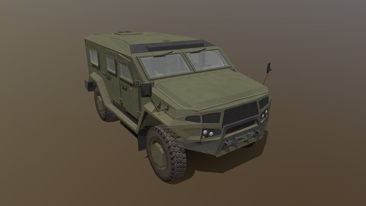 StormRider 4x4 – Modello 3D gratuito STL