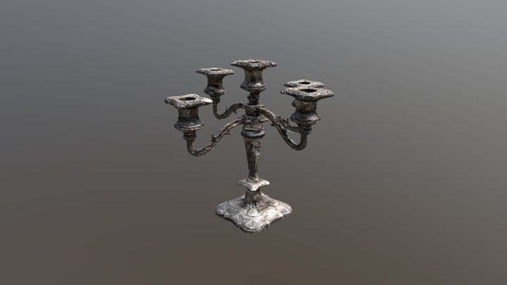 BTW Candelabra 3D Model