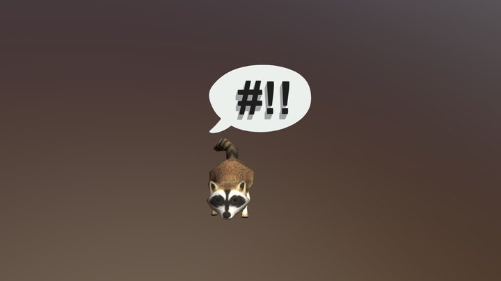 Raccoon animation