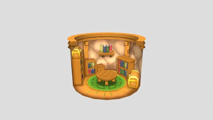 Fantasy Room 3D Model