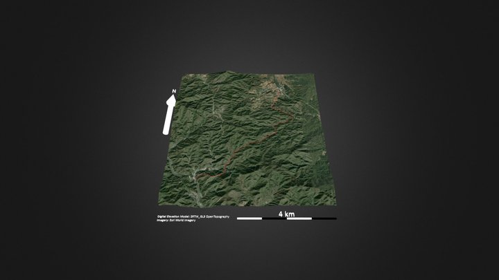 莲花滩村_水关长城 – Modelo 3D gratuito STL