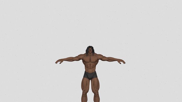 ArtStation - BAKI 3D Model - Spec