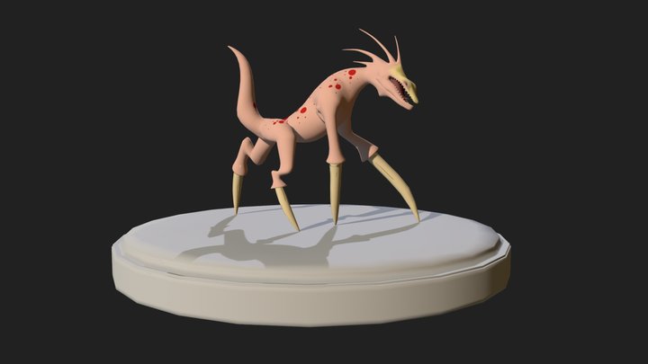 Spike Feet 3D Model