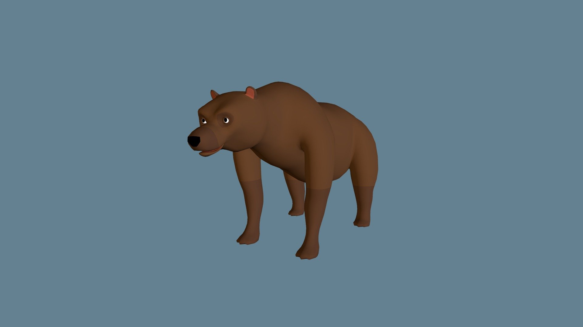 Cartoony bear