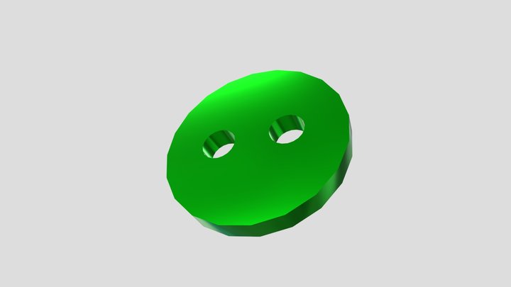 Button 3D Model