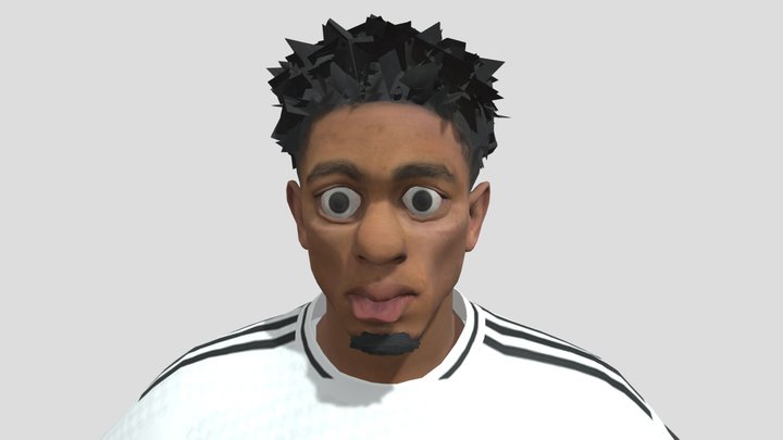 Bellingham (Real madrid) Cartoon 3D 3D Model
