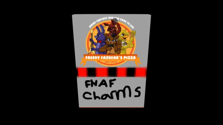 FNAF CHARMS 3D Model