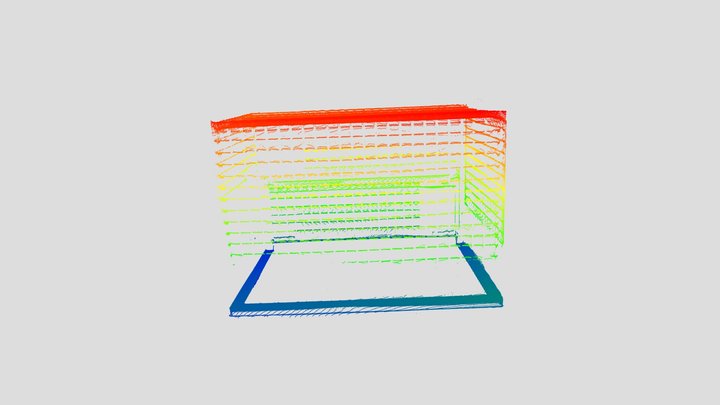 wenglor | 3D Sensor | Mesh Box - Depth Map 3D Model