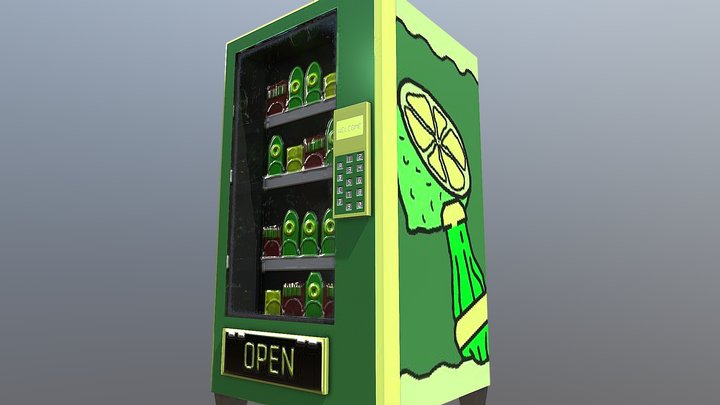 Vending Machine 3D Model