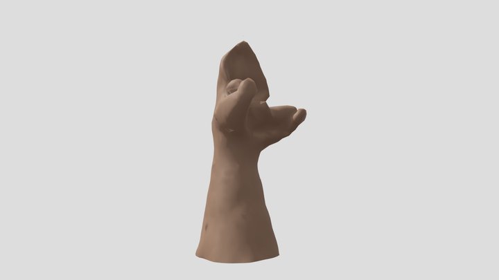 Statuette en argile 3D Model