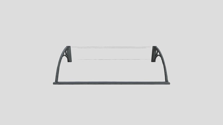awning for door 3D Model