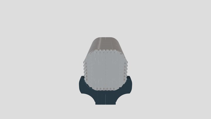 LEGO Ship in Bottle 3D Model