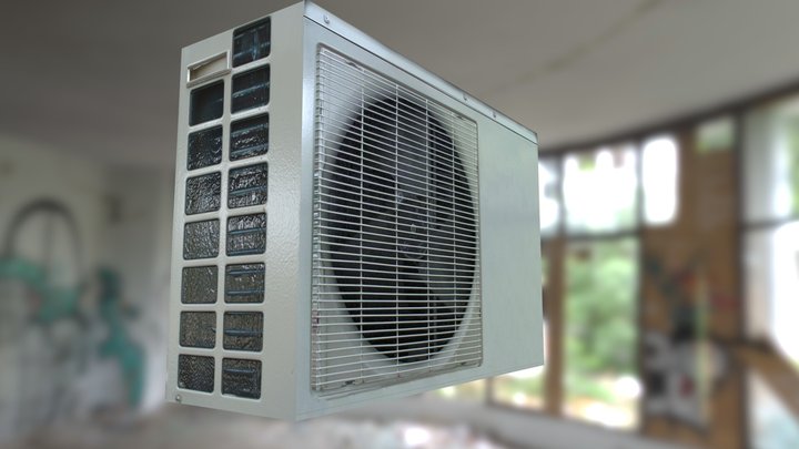 air conditioner 3D Model