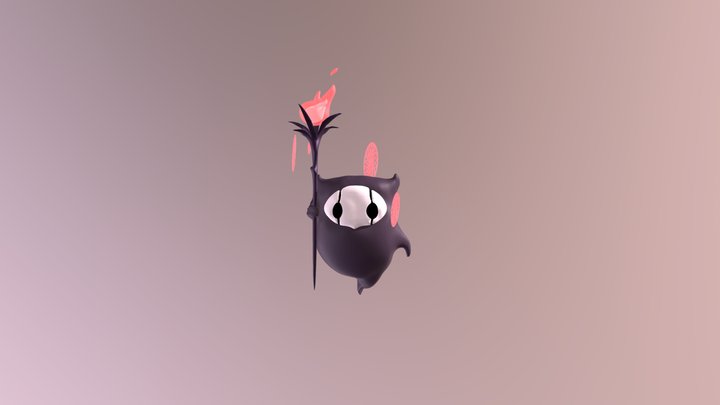 Hollow Knight #148 - Grimmkin Master 3D Model