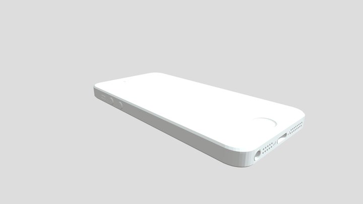 iPhone SE1 – Kostenloses 3D-Modell STL