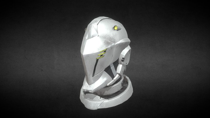 Space Helmet 3D Model