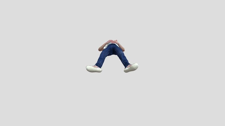 Mira Laying 3D Model