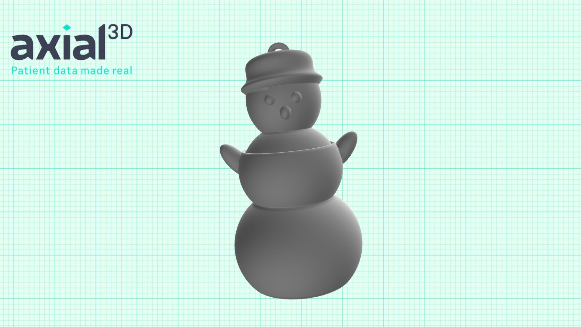 axial3D Snowman