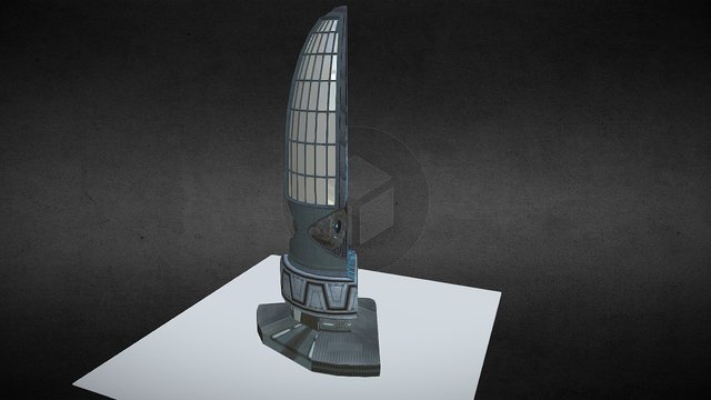 Building Sci Fi 3D Model