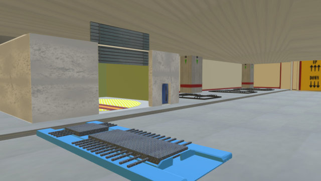 Automatic Parking Garage 3D Model