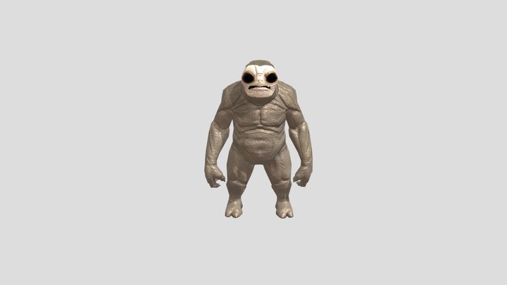 Slendytubbies Reboot Newborn Mutant 3D Model