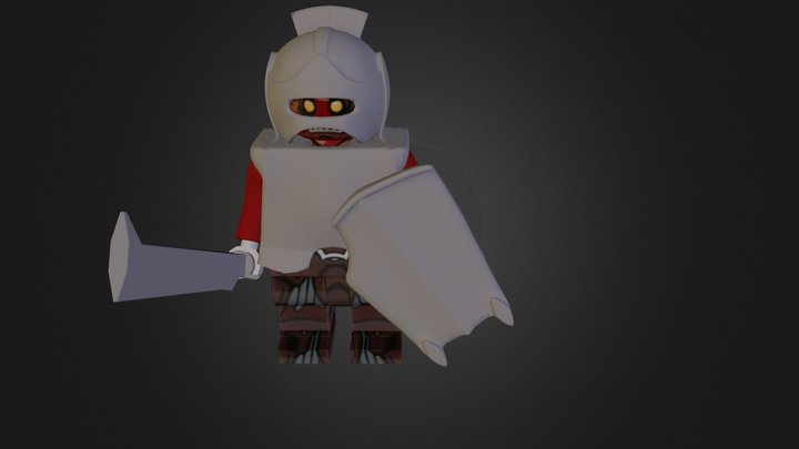 UrukHai Lego of Lord of The Rings 3D Model