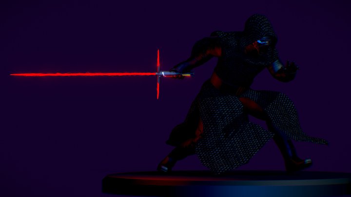 Kylo Ren 3D Model