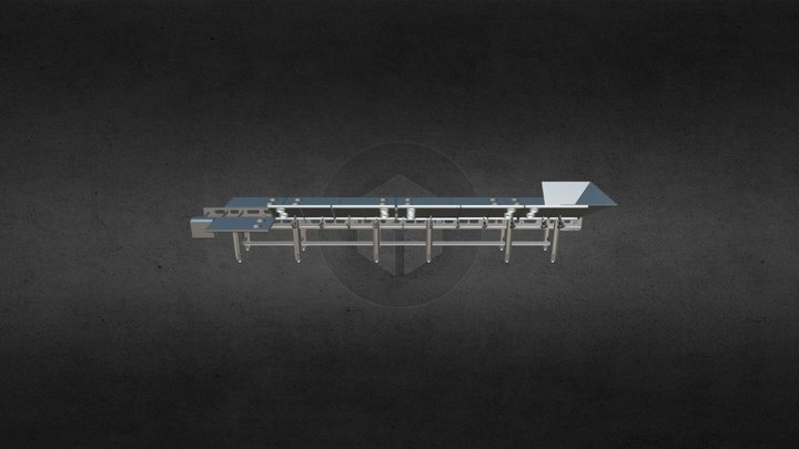 BANDA TRANSPORTADORA 3D Model