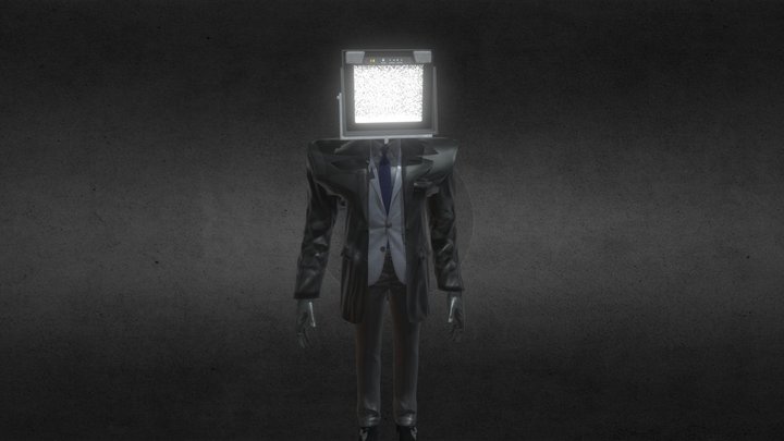 Large Tv Man – Modelo 3D gratuito STL