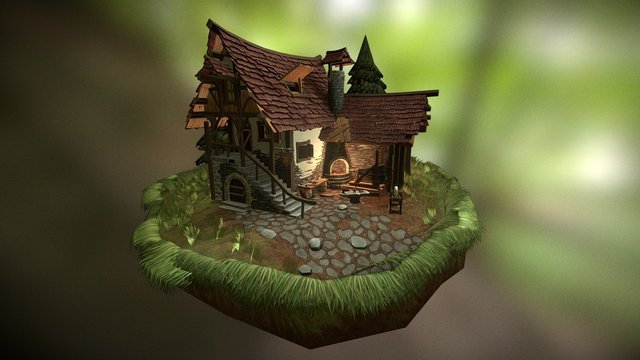Smithy - Game Graphics 2015 3D Model