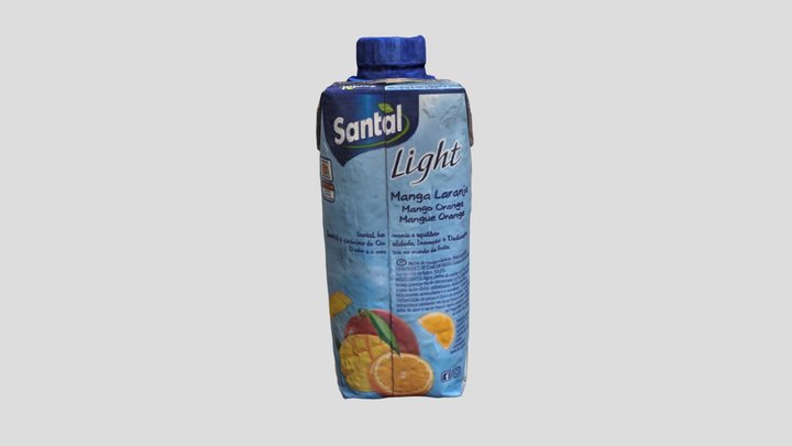 Mango  and Orange Nectar - Photogrammetry 3D Model